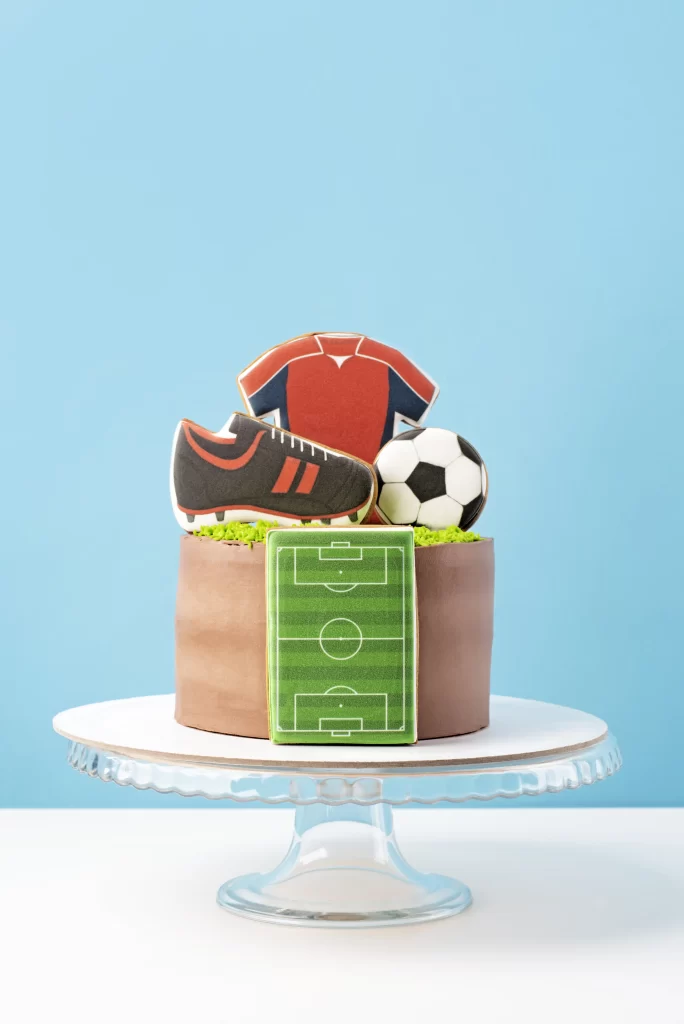 bolo de festa infantil futebol